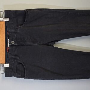 Tony Hawk Black Pants Boy's Size 16 Faded Black skinny Adjustable Waist